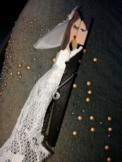 Corsage e mollettine segnaposto :3 - 2