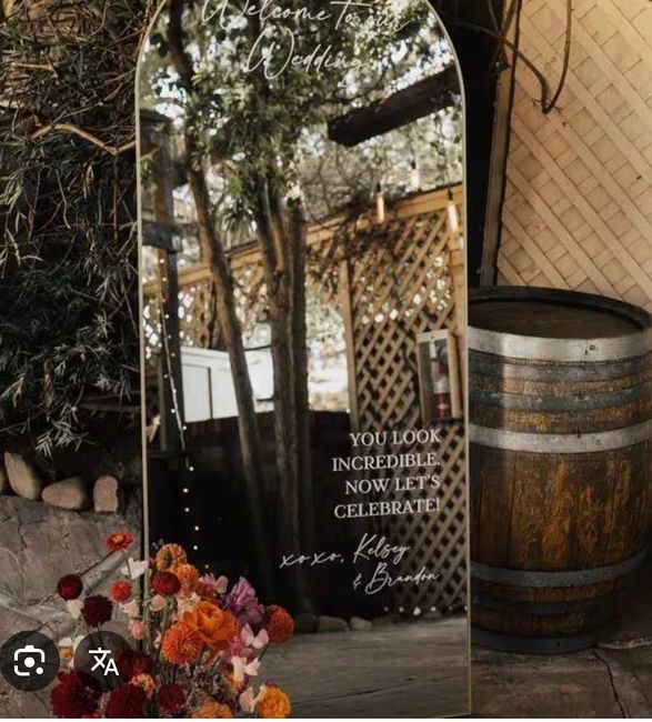 Noleggio specchio e botti 1