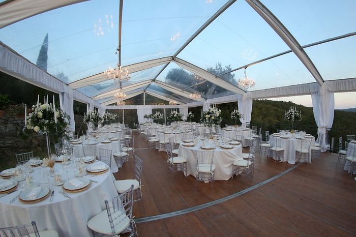Tensostruttura trasparente