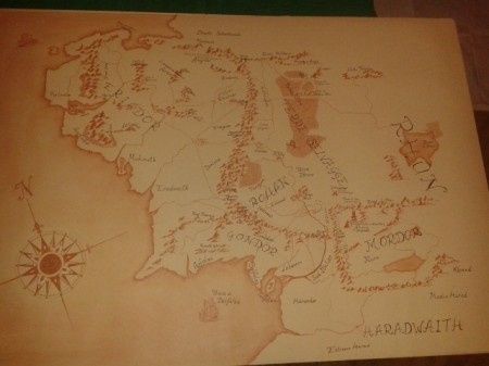 Tableau "Lord of the ring" - 1
