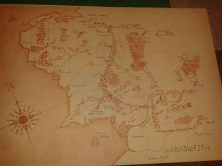 Tableau "Lord of the ring" - 1