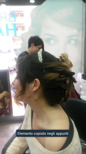 Ecco la mia prova acconciatura - 2