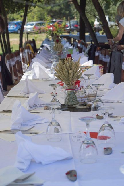 tavolata agriturismo Hermada