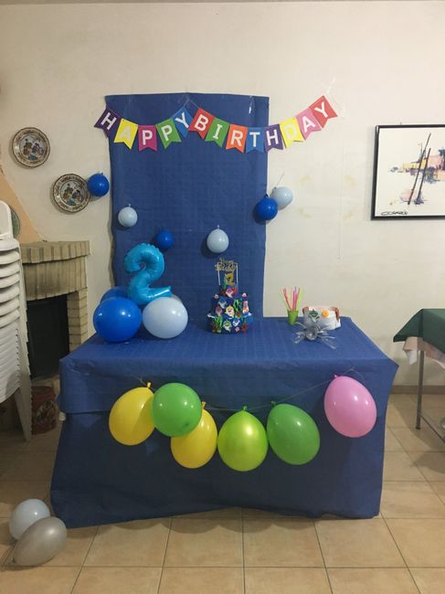 Tema primo compleanno 4