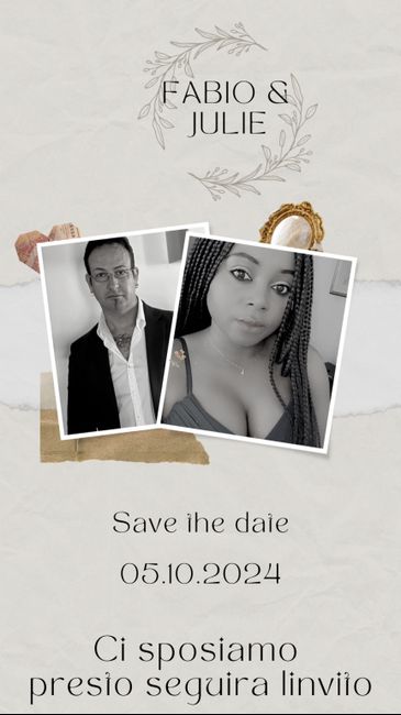 Save the date 1