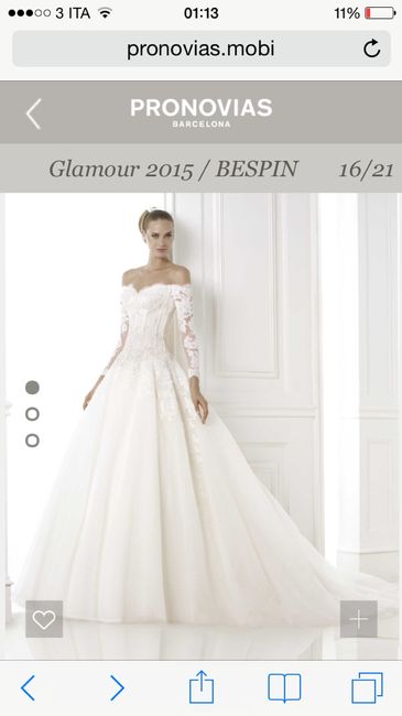 L'abito dei sogni delle sposine 2015 - 2