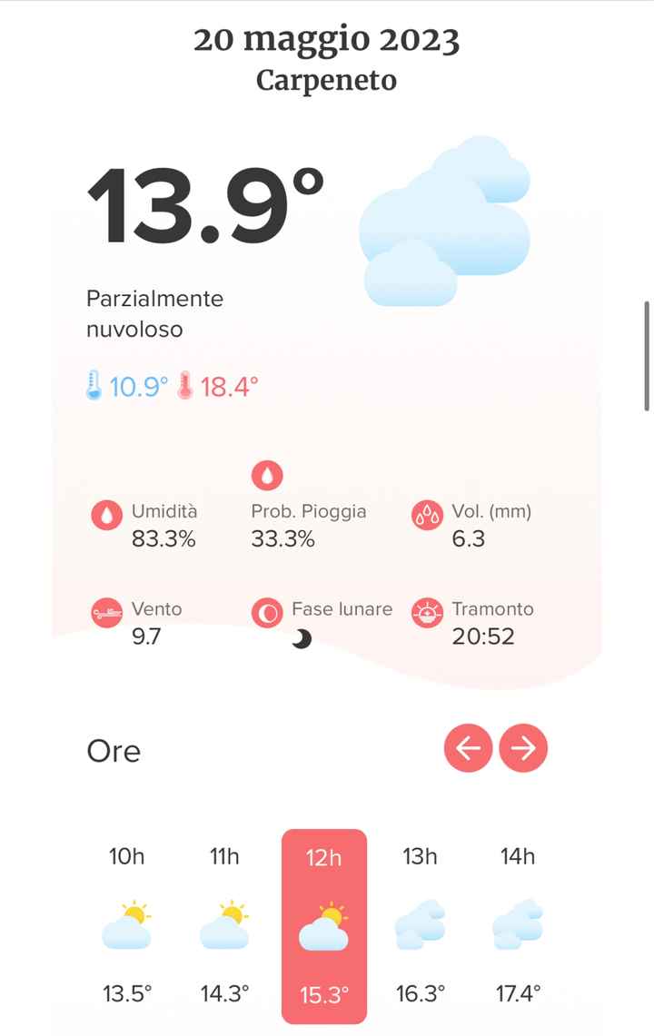 Vorresti sapere che tempo farà al tuo matrimonio?⛅ Scoprilo qui👇 - 1