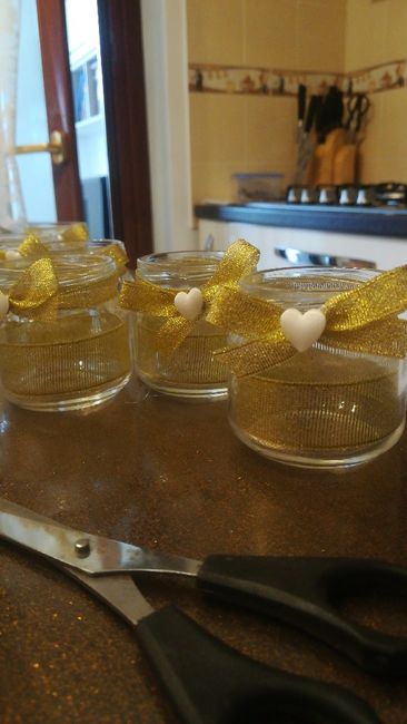 i mie porta candele appena conclusi - 1