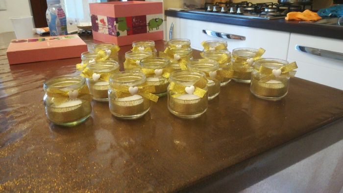 i mie porta candele appena conclusi - 3