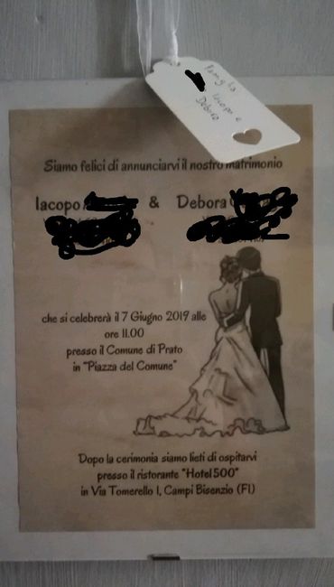 Partecipazioni di nozze - 1