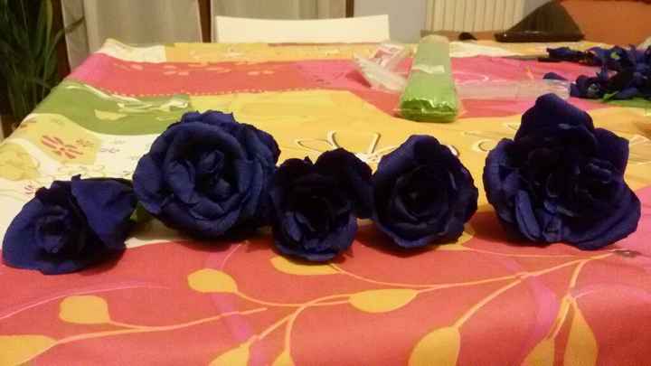 Rose di carta crespa e il mio bouquet gioiello - 1