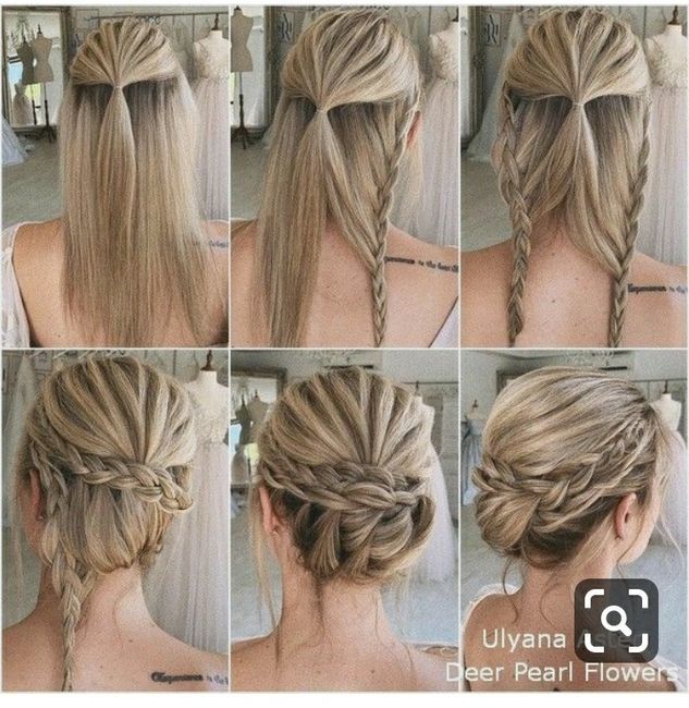 Acconciatura raccolta 3