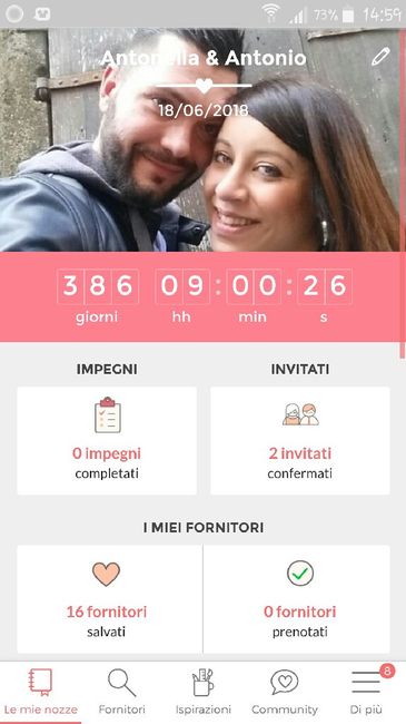 Condividete la data delle vostre nozze - 1