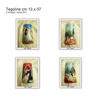 Tegoline bomboniere dipinte a mano