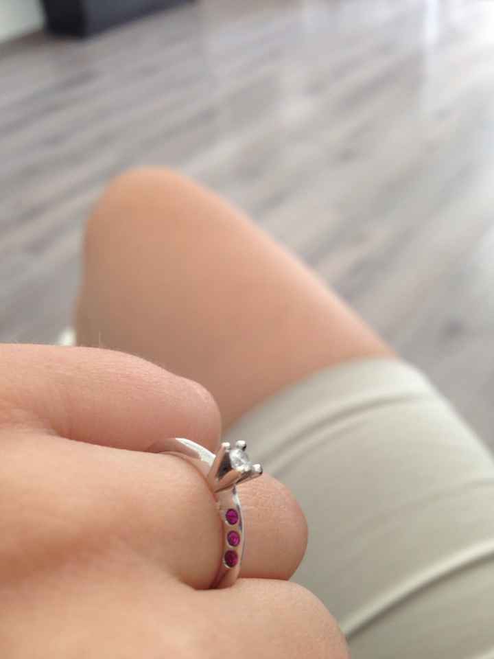 Ecco il mio anello di fidanzamento *_* - 1