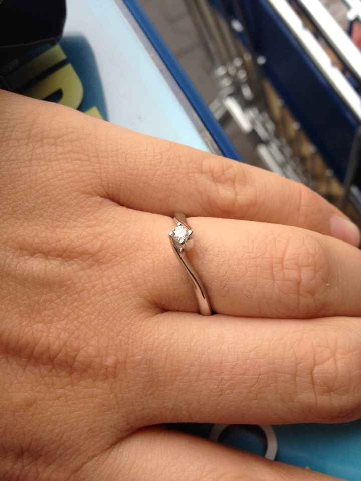 I vostri anelli di fidanzamento: vogliamo vederli! - 1