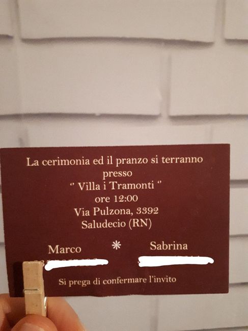 Inviti rito civile - 1