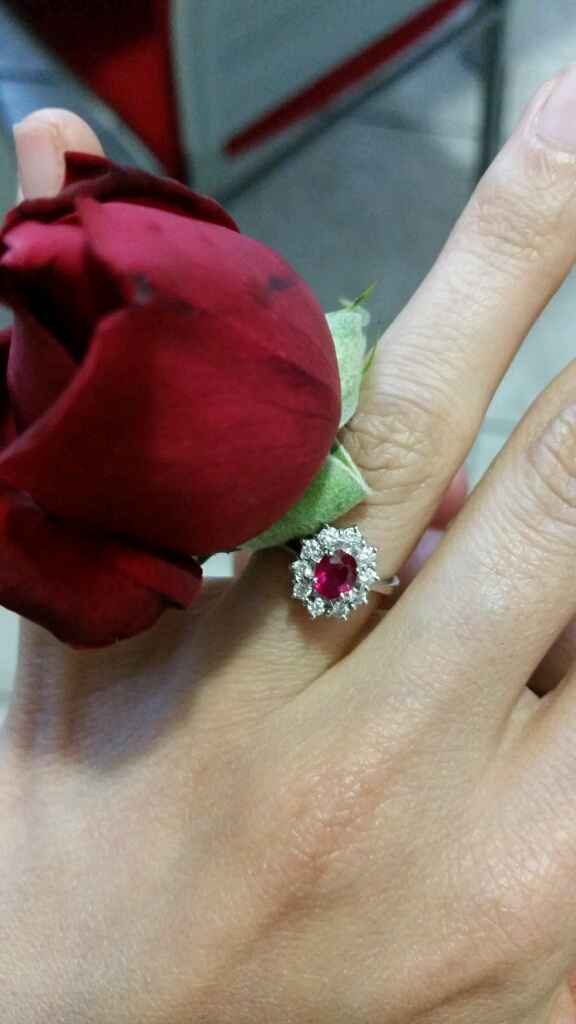 Hai già ricevuto l'anello? - Le foto! - 1