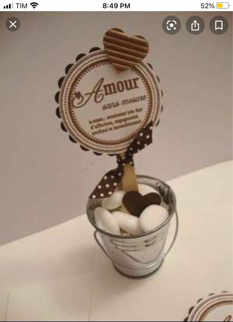 Partecipazioni/segnaposto Fai da te 6