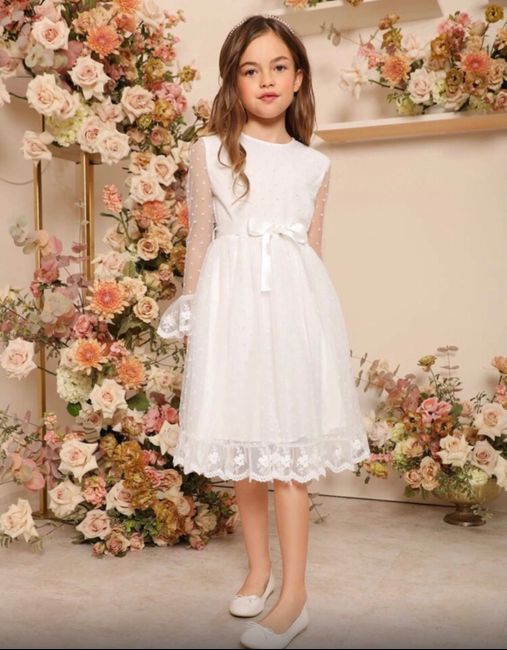 Abito damigella bambina 1