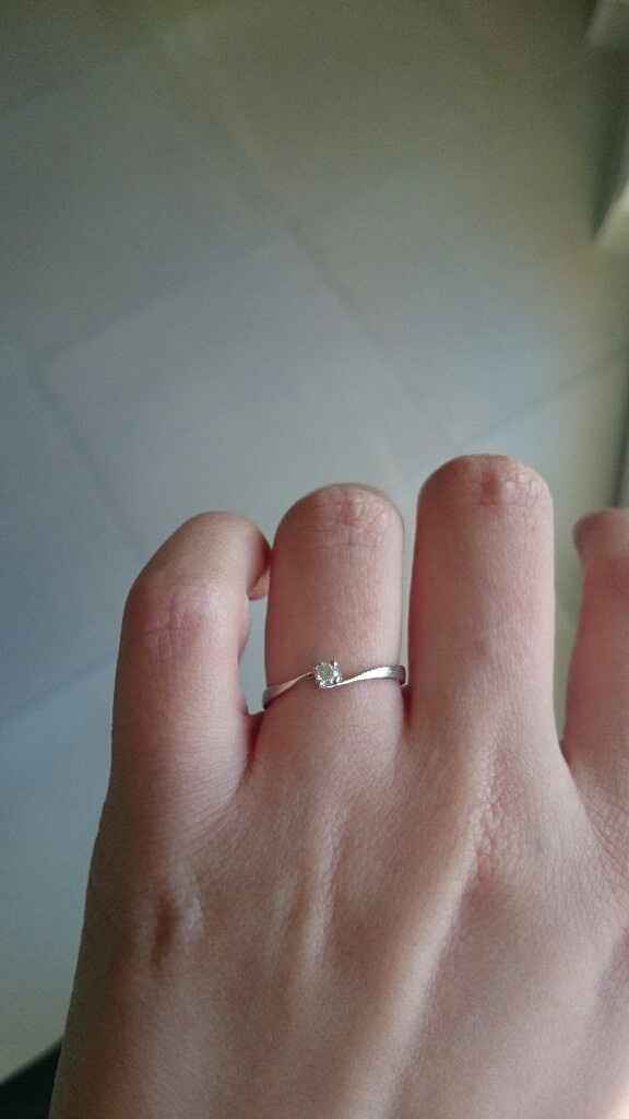 Anello 💍 di fidanzamento - 1