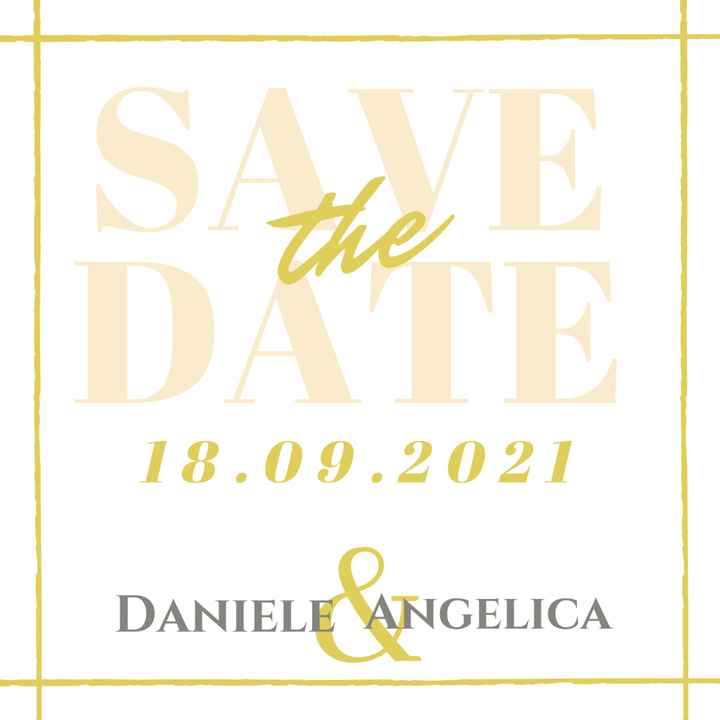 Save the date - 1