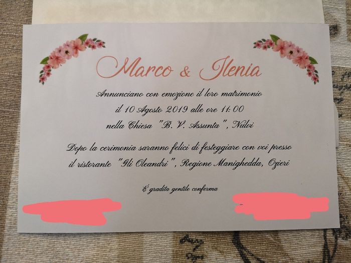 Partecipazioni 😍 - 3