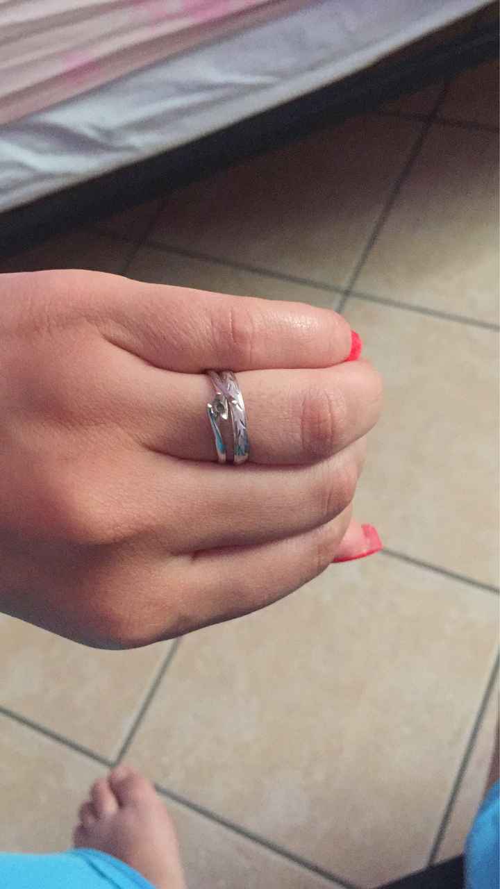 Anello, solitario - 1