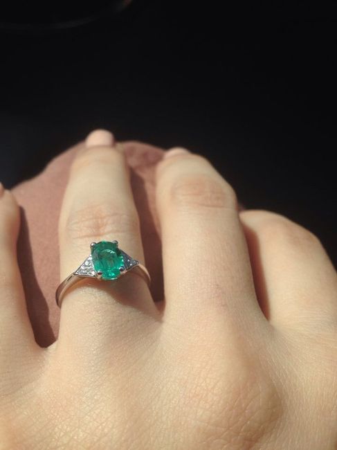 Il mio anello di fidanzamento