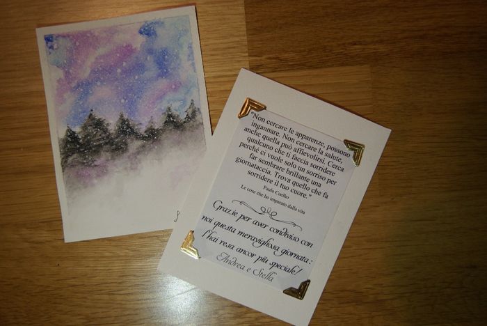 segnaposto fai da me