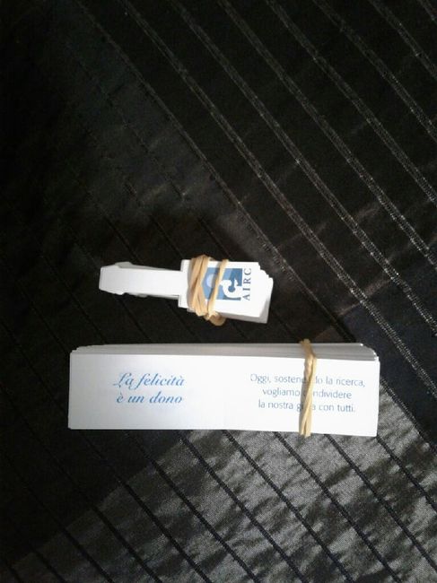 Bomboniere solidali cancro a Bergamo 1