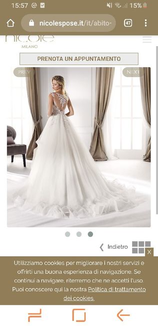 Abito Nicole spose Nia20250 - 2