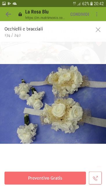 Corsage damine e testimone - 1