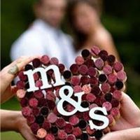 Tema vino e segnaposti con i tappi di sughero - 7