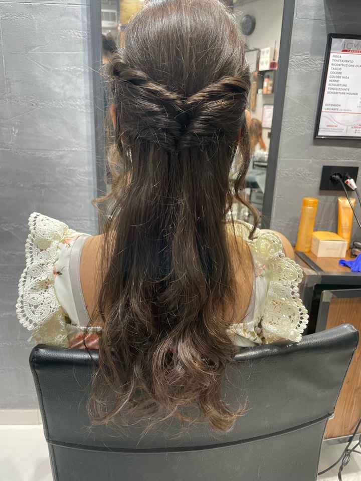 Acconcitura sposa abito principesco - 1