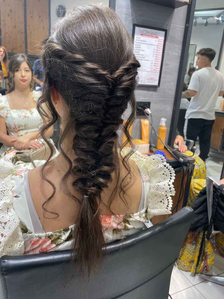 Acconcitura sposa abito principesco - 2