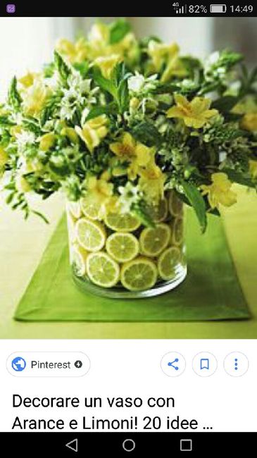 Idee centri tavola con limoni 16