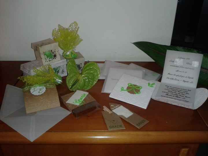 wedding kit al completo..o quasi..