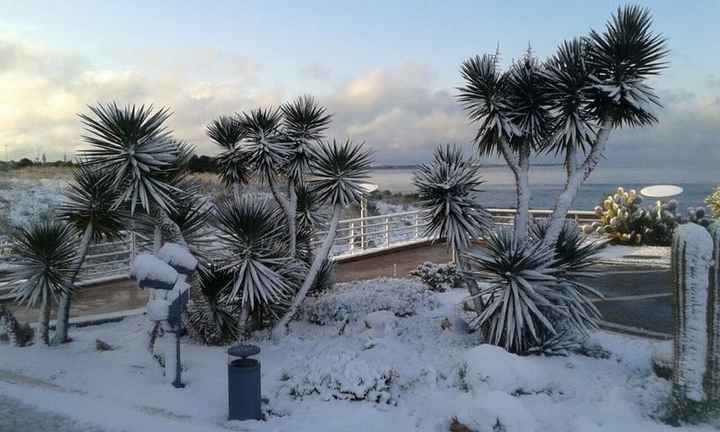 E anche al sud nevica - 1