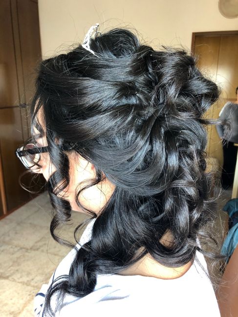 Prima prova trucco e capelli❤️ - 2