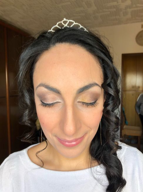 Prima prova trucco e capelli❤️ - 4
