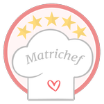 Matrichef. Hai appena condiviso il menù delle tue nozze, congratulazioni! Un matrimonio a 5 stelle degno della cucina di un vero chef. Sfoggia la medaglia edizione limitata "Matrichef"!