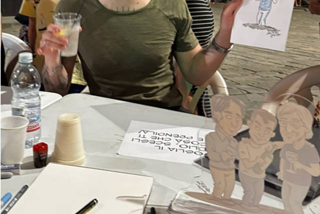 Agostino Longo - Caricature