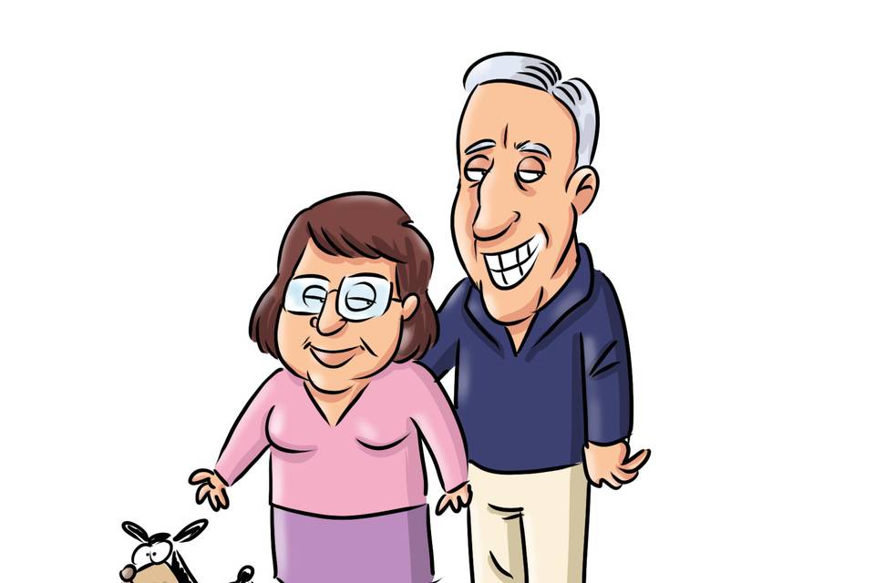 Agostino Longo - Caricature