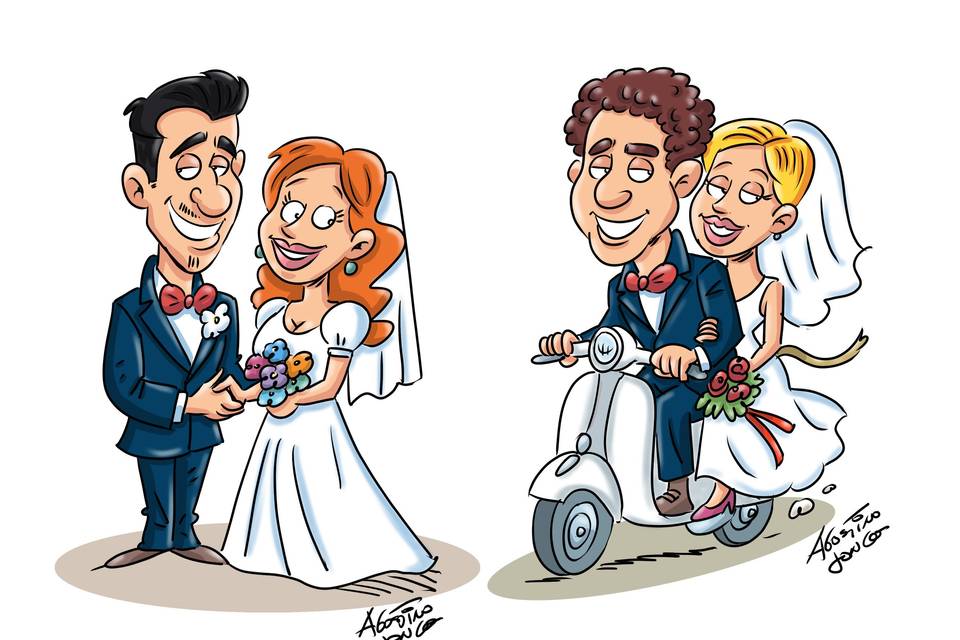 Agostino Longo - Caricature