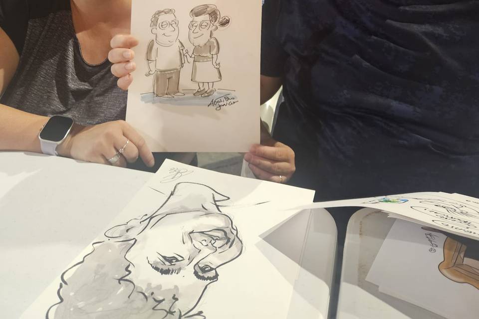 Agostino Longo - Caricature