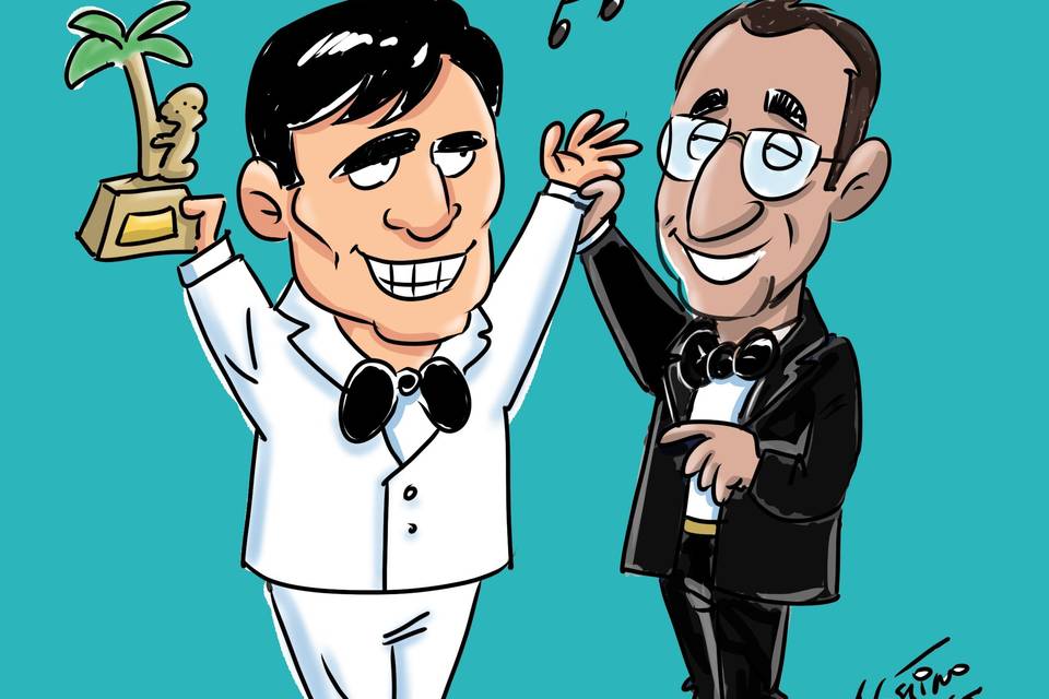 Agostino Longo - Caricature