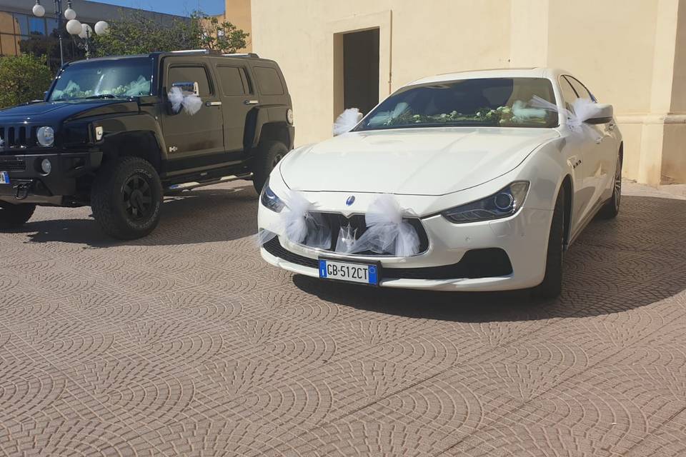 Maserati e hummer
