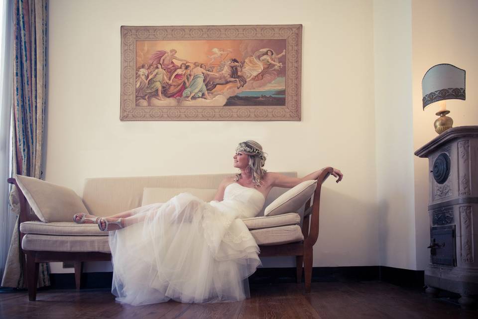 Preparazione sposa