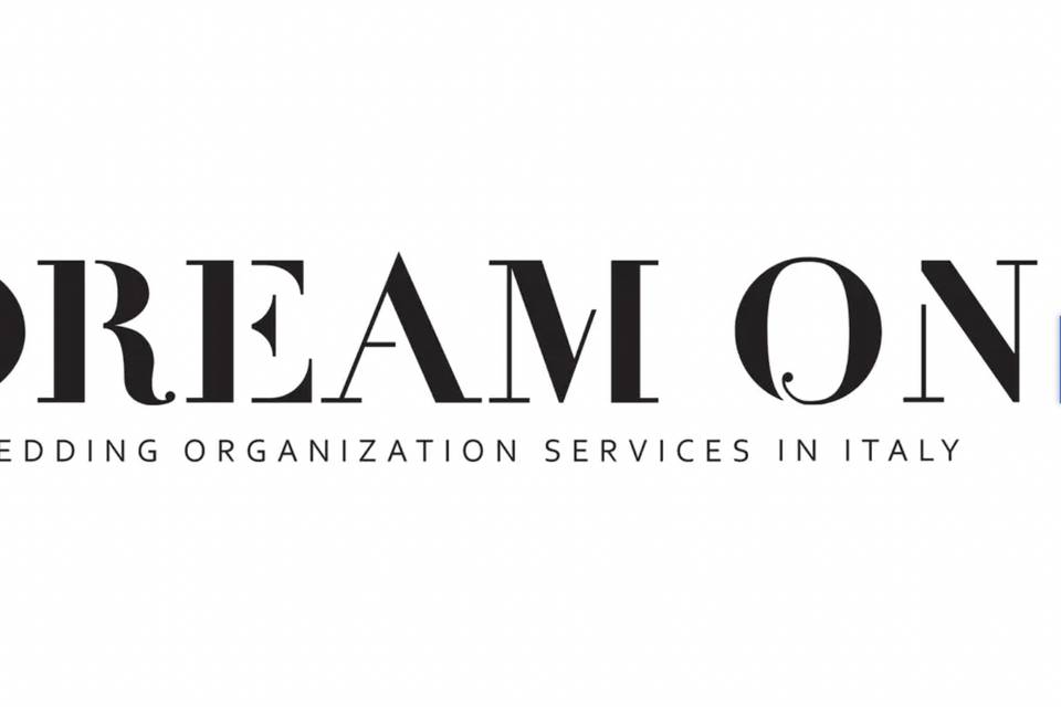 Dream on wedding logo